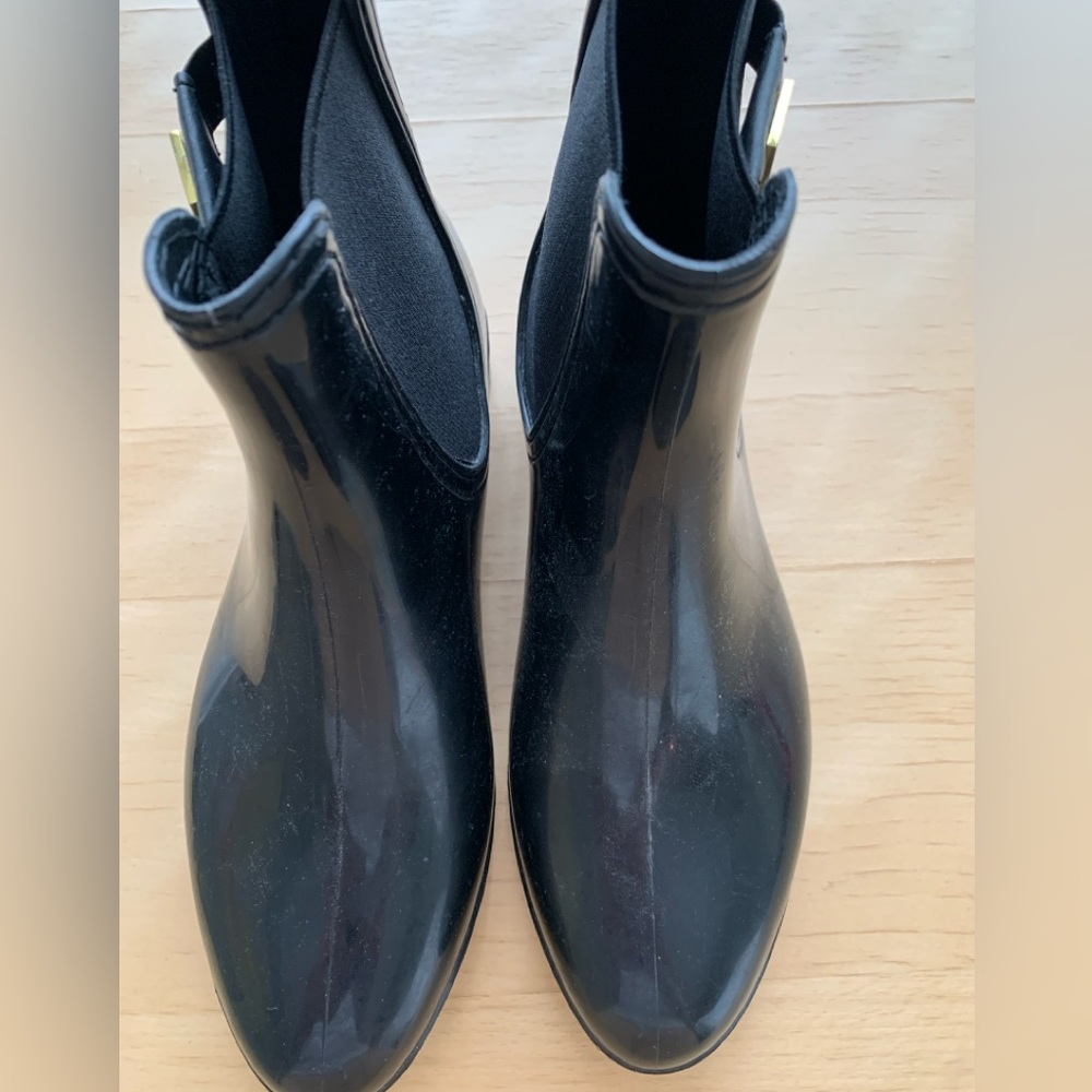 Däv - Women’s Rain Booties (black - size 7)